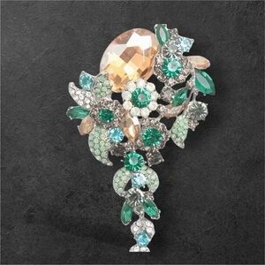 ARATTA SILENT JOURNEY LARGE JEWEL BROOCH